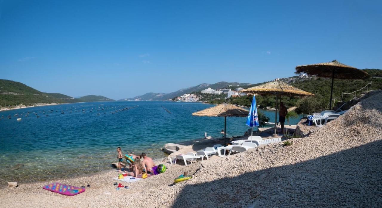 Beautiful Fully Renovated Apartment By The Sea, Large Balcony With Enchanting Views Neum Zewnętrze zdjęcie